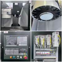 Centre d'usinage CNC à grande vitesse avec broche BT40 8000 tr/min et précision de positionnement de 0,005 mm