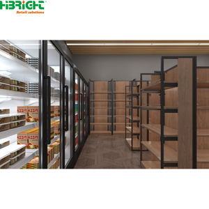 ชั้นวางสินค้าแบบกอนโดลาของร้านขายของชำอเมริกัน และชุดเครื่องคิดเงิน POS - Product Image 5