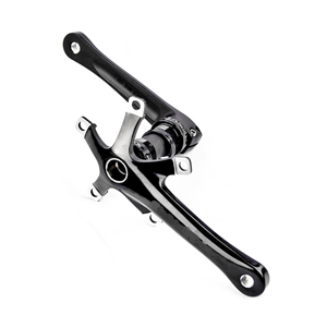 Shinesoon TP-1020114 24T 37 <span class=keywords><strong>pouces</strong></span> vtt vélo pédalier 170mm vélo de route manivelle roue à chaîne en alliage d'aluminium pour BMX utiliser 7/8 vitesses - Product Image 1