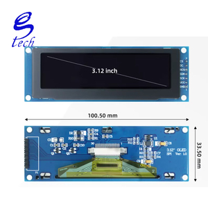 Chất lượng cao 3.12-inch màn hình LCD OLED ssd1322 màn hình nhỏ 256x64 hiển thị Module 7-Pin màn hình đơn sắc SPI - Product Image 3
