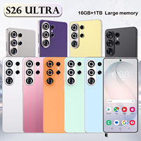 Nuevo S26Ultra, Teléfono Celular 5G Desbloqueado, Cámara de 108MP, Batería de 7000mAh, Bisel Ultra Delgado, Pantalla Completa