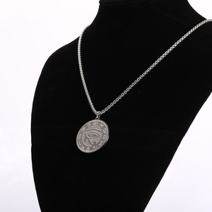 Collar <span class=keywords><strong>de</strong></span> Acero Inoxidable 304 con Corte Redondo <span class=keywords><strong>de</strong></span> Moda, Estilo Punk, para Hombre y Mujer, Venta al por Mayor <span class=keywords><strong>de</strong></span> Fábrica - Product Image 3