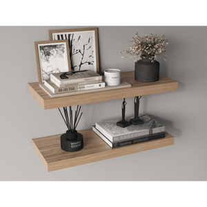 Ecco 31.5 Inch Wide <b>Floating</b> <b>Shelves</b> Set Of 2 <b>Wall</b> Decor For Bedroom Bathroom Storage Book <b>Shelves</b> - Product Image 5