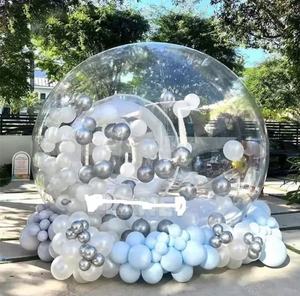 Populaire Château <span class=keywords><strong>Gonflable</strong></span> Transparent Extérieur à Tunnel Unique Tente Dôme Claire avec Effet Bulle Inspiré des Châteaux - Product Image 4