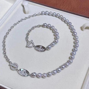 Accessoires en perles DIY, ensemble en argent pur S925, 9330, support vide, bracelet en or et en argent, collier, chaîne et lien de mode, bijoux - Product Image 3