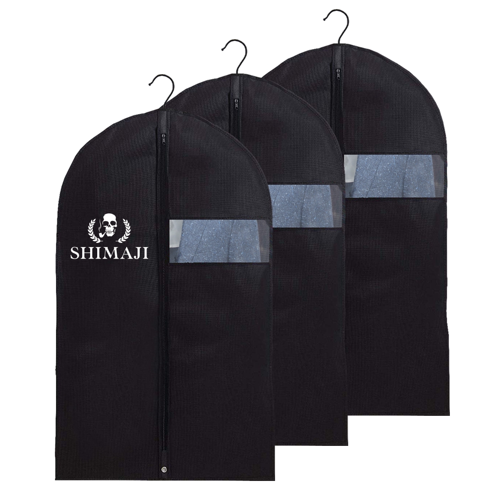 Китайский поставщик, нетканые сумки для одежды на заказ, оптовая продажа, 70 дюймов, высококачественные многоразовые нетканые сумки для свадебного платья с принтом