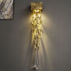 Applique Murale LED en Verre Moderne et Créative en Forme <span class=keywords><strong>de</strong></span> Branche, <span class=keywords><strong>Lampe</strong></span> Murale Décorative Haut <span class=keywords><strong>de</strong></span> Gamme pour la Maison, l'Hôtel et la Villa - Product Image 2