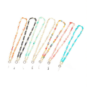 Porte-clés en chaîne plastique Z Brand 70 cm multicolore tendance pour accessoires de lunettes et sacs - Product Image 4