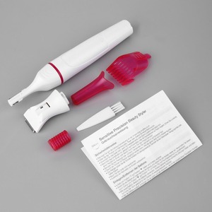 Ensemble <span class=keywords><strong>5</strong></span> en 1 : Épilateur, Rasoir Électrique, Tondeuse Indolore pour Sourcils, Nez, Corps, Zone Bikini, Épilation des Poils du Visage - Product Image 3