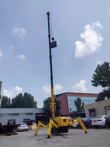 Grue araignée hydraulique bon marché 3 tonnes voie télescopique 360 degrés Construction multifonctionnelle grue araignée sur chenilles à vendre - Product Image 4