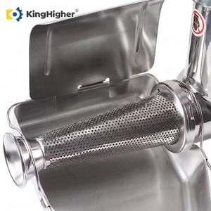 Extracteur de jus de fruits commercial électrique, <span class=keywords><strong>presse</strong></span>-tomates automatique en acier inoxydable, machine à confiture, machine à sauce - Product Image 4