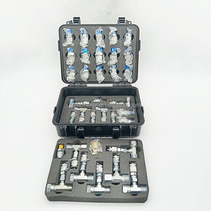 खुदाई भागों सार्वभौमिक डिजिटल दबाव गेज 3 गेज परीक्षण उपकरण डिजिटल हाइड्रोलिक दबाव गेज टेस्ट किट परीक्षण उपकरण - Product Image 4