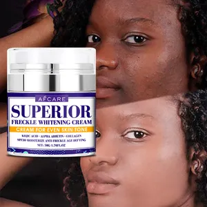 Crema Blanqueadora Antiedad China, Libre de Crueldad Animal, Eliminador de Manchas Oscuras y Crema Blanqueadora con Colágeno y Arbutina para Rostro y Cuerpo - Product Image 1