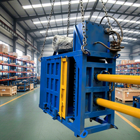 Presse à balles pour bouteilles en plastique, machine à balles verticale pour papier, presse hydraulique pour plastique