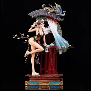 SE7ART Figura de Resina Premium Ecológica Mejorada, Modelo GK, Figura de Calle de Luchadora China de Kung Fu con Cheongsam - Product Image 5