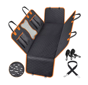 Tapis de protection pour siège arrière de <span class=keywords><strong>voiture</strong></span> pour <span class=keywords><strong>chien</strong></span>, matelassé en losanges, imperméable, durable, toutes saisons, en tissu Oxford 600D, vente en gros du fabricant - Product Image 3