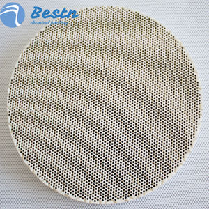 132x92x13mm personnaliser rond/carré cordiérite infrarouge barbecue poêle nid d'abeille <span class=keywords><strong>plaque</strong></span> en céramique pour chauffage au gaz - Product Image 5