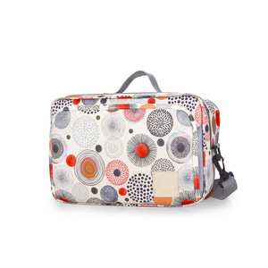 Bolsa de pañales impermeable con estampado, bolsa colgante para cochecito de bebé con correa de hombro curvada para almacenamiento en el hogar, primavera 2024 - Product Image 5