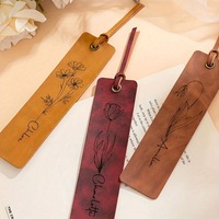 Marque-page en cuir en gros pour lecteurs, marque-page magnétique en cuir, marque-pages en cuir or rose