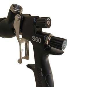 Pistolet à air comprimé Prona S60, buse de 1,3 mm, alimentation par gravité, pour peinture automobile - Product Image 5