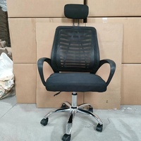 Chaise de bureau ergonomique à dossier haut en maille, inclinable, avec appui-tête, nouvelle, professionnelle, bon marché, vente en gros en Chine