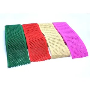 2 inch elastic band Ribbon for Sewing Craft spandex mesh webbing Knit Elastic Band for Pants Waist