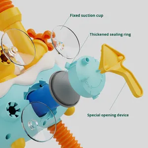 Phim Hoạt Hình Thiết Kế ABS Nhựa Trẻ Em Của Nước Chơi Bồn Tắm Vịt Điện Tự Động Tắm Tắm Phun Nước Nhà Bếp Phòng Tắm Vòi Nước - Product Image 3