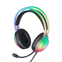 Großhandel PC-Gaming-Headset ONIKUMA X29 Kabelgebunden 50mm Treiber Geräuschunterdrückendes Mikrofon RGB Over-Ear-Kopfhörer für Gaming Musik Büro