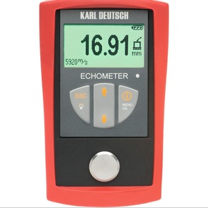 Jauge d'épaisseur ultrasonique Karl Deutsch 16,91 mm, affichage numérique, outil de mesure haute précision - Product Image 1