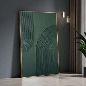 Pintura Artística Moderna Original de Gran Tamaño, Pintada a Mano, Decoración de Pared para Hogar u Hotel, Naturaleza Muerta Abstracta, Lienzo Acrílico con Textura 3D - Product Image 1