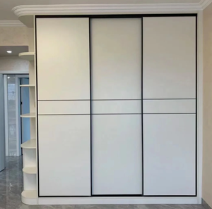 <span class=keywords><strong>ตู้</strong></span><span class=keywords><strong>เสื้อผ้า</strong></span>ไม้จริงสั่งทำพิเศษสำหรับห้องนอนใหญ่ <span class=keywords><strong>ตู้</strong></span><span class=keywords><strong>เสื้อผ้า</strong></span>บาน<span class=keywords><strong>เลื่อน</strong></span>สำหรับคู่รัก - Product Image 2