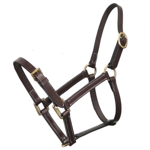 Wholesale Manufacturer of High Quality Genuine Italian Leather Horse <b>Halters</b> - Product Image 4