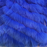 Nouveau manteau de fourrure réversible de luxe en sergé de mode manteau de fourrure de renard véritable pour les femmes