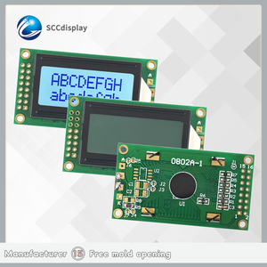 Tiêu chuẩn cao JXD0802A-1 STN tích cực 8x2 ký tự LCM mô-đun hiển thị ma trận điểm nhỏ st7066/aip31066 - Product Image 6