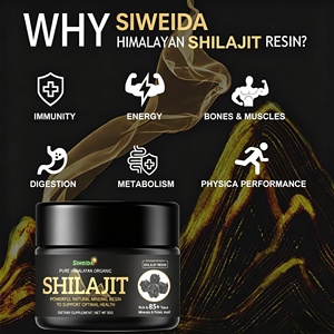 SIWEIDA Resine Shilajit Pure Himalaya Qualite Or 50g 60 <span class=keywords><strong>Acide</strong></span> Fulvique 85 Oligoelements Bio <span class=keywords><strong>Naturel</strong></span> Vegan Energie Complement - Product Image 3