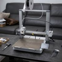 Printer 3D Bamboo Lab A2L Combo Versi Global Kecepatan Tinggi Format Besar dengan Auto Leveling