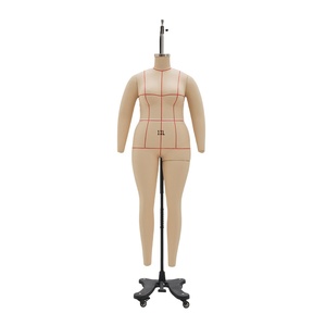Maniquí profesional de fibra de vidrio sin cabeza para mujer, tamaño EE. UU., de cuerpo completo en pose de pie, con líneas guía para sastrería y patrones de <span class=keywords><strong>costura</strong></span>. - Product Image 5