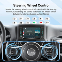 Radio para Auto Rhythm de 7 Pulgadas con Sistema Linux para Jeep Wrangler, Compass y Grand Cherokee con Carplay y Android Auto