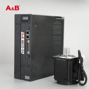 <span class=keywords><strong>Servo</strong></span> <span class=keywords><strong>motor</strong></span> monofásico 3000rpm 0.4kw da C.A. com o motorista 220V e o módulo do controlador do PLC - Product Image 1