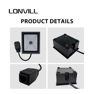 Scanner de codes à barres intégré par dispositif de libre-service à balayage multi-angle <span class=keywords><strong>anti</strong></span>-interférences pour les terminaux de paiement au détail - Product Image 6