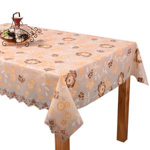 Mesa de plástico de PVC de tela de cubierta de tabla no NR china mantel de encaje - Product Image 5