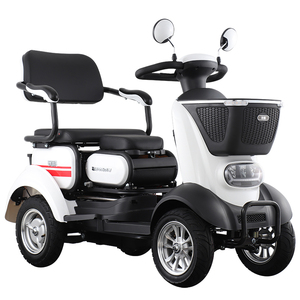 Xiangwu מכוסות דו-מושבי חשמלי ארבע גלגלים בלמים אלקטרומגנטיים קשישים ילד נכה - Product Image 5