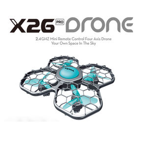 Mini Dron <span class=keywords><strong>Syma</strong></span> X26 PRO, Mini Aeronave de 2.4Ghz, Cuatro Canales, Cuatro Ejes, Inducción con Modo de Evitación de Obstáculos, Juguete RC, Regalos de Cumpleaños - Product Image 4