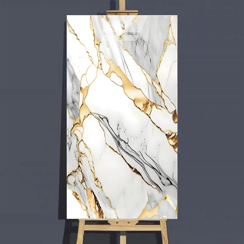 Grey gold texture dx-093 - 30cm * 60cm * 2.5mm 1 piece