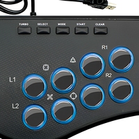 Fournisseur direct transfrontalier d'ordinateurs, téléviseurs, projecteurs, téléphones Android P3, manettes de jeu d'arcade filaires King Fighters Combo