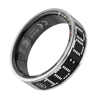 Anillo Inteligente 5ATM con Monitor de Frecuencia Cardíaca, Seguimiento del Sueño, Oxígeno en Sangre, Control de Cámara por Gestos y Operación Táctil