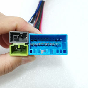 1 adet araç ses 16PIN adaptör kablo demeti kamera kablosu ile <span class=keywords><strong>Suzuki</strong></span> Vetra <span class=keywords><strong>Swift</strong></span> SX4 <span class=keywords><strong>Stereo</strong></span> yüklemek için satış sonrası güç kablosu - Product Image 4