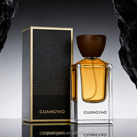 Flacon de parfum unique en verre, flacon vaporisateur de parfum haut de gamme 30ml 50ml, emballage de parfum de luxe