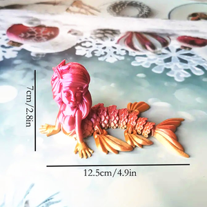 Varillas de Plástico Impresas en 3D con Diseño de Sirenas de Colores Deslumbrantes, Juguete Personalizado de China, Impresión 3D - Product Image 2