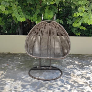 Nouvelle Offre Spéciale : Chaise Suspendue de Jardin en Rotin pour Extérieur, Fauteuil Balançoire de Patio à Prix Abordable, Vente Directe Usine - Product Image 1